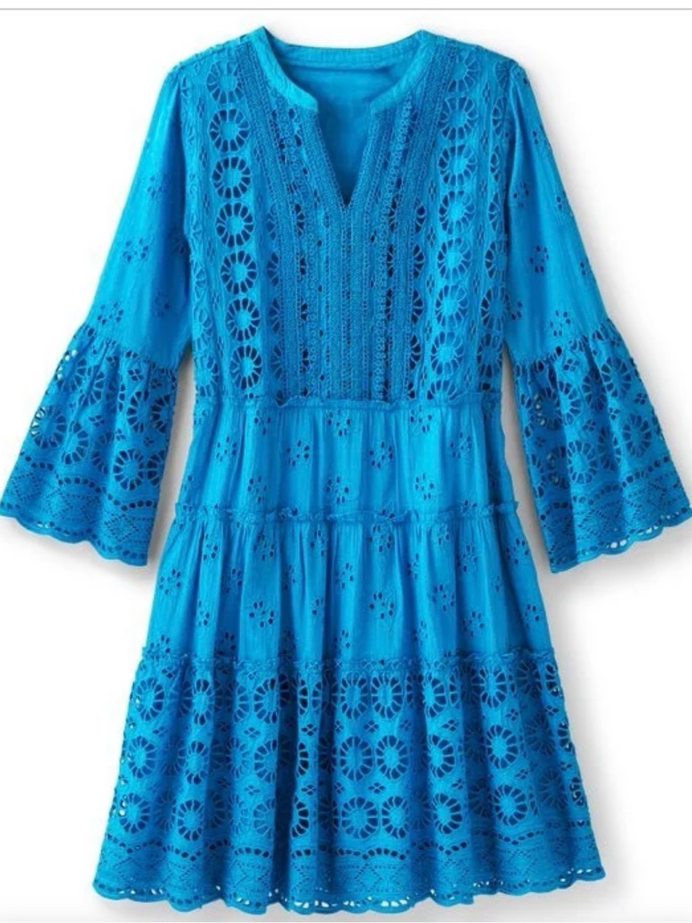 Soft Surroundings Swedish Blue Cordelia Maxi Dress sz 14
Style #2GE99
